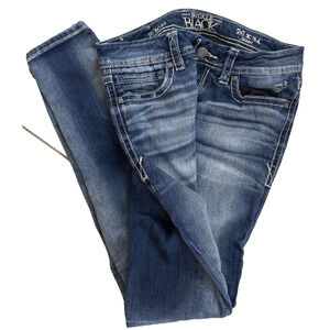 Buckle Black Fit No. 53 Women’s Jeans Size 26x34 Skinny Dark Wash